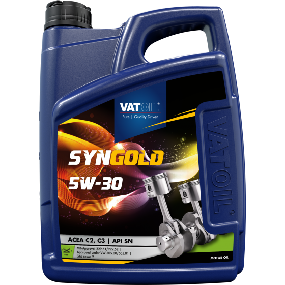 5 L can VatOil SynGold 5W-30