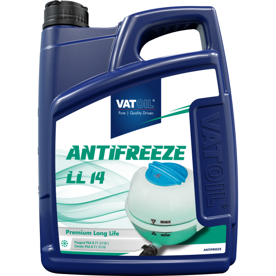 5 L can VatOil Antifreeze LL 14