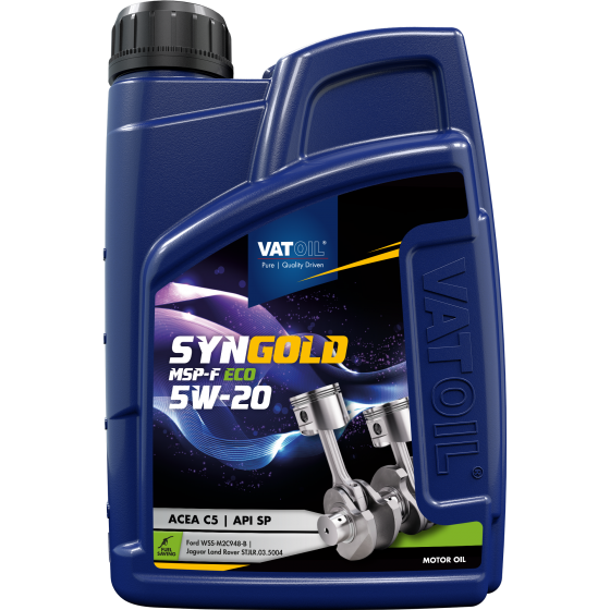 1 L bottle VatOil SynGold MSP-F ECO 5W-20