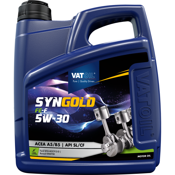 4 L can VatOil SynGold FE-F 5W-30