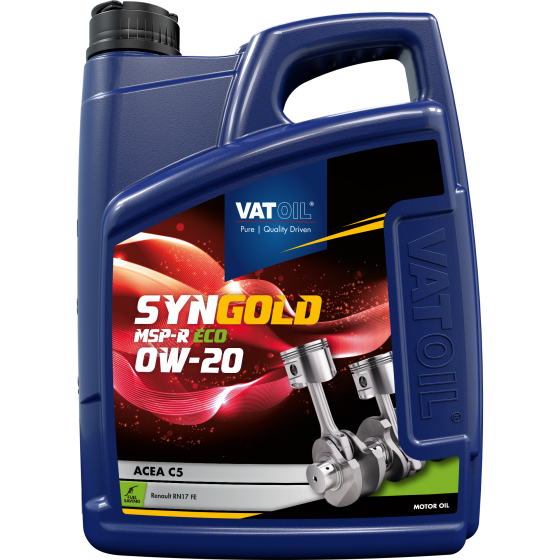 5 L can VatOil SynGold MSP-R ECO 0W-20