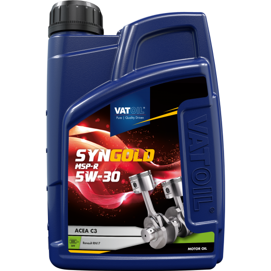 1 L bottle VatOil SynGold MSP-R 5W-30