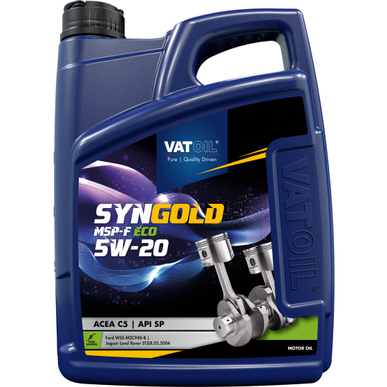 5 L can VatOil SynGold MSP-F ECO 5W-20