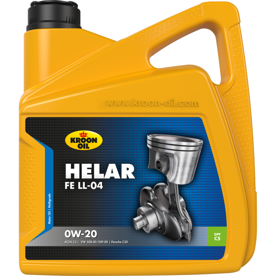 4 L can Kroon-Oil Helar FE LL-04 0W-20