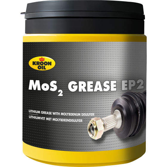600 g pot Kroon-Oil MOS2 Grease EP 2