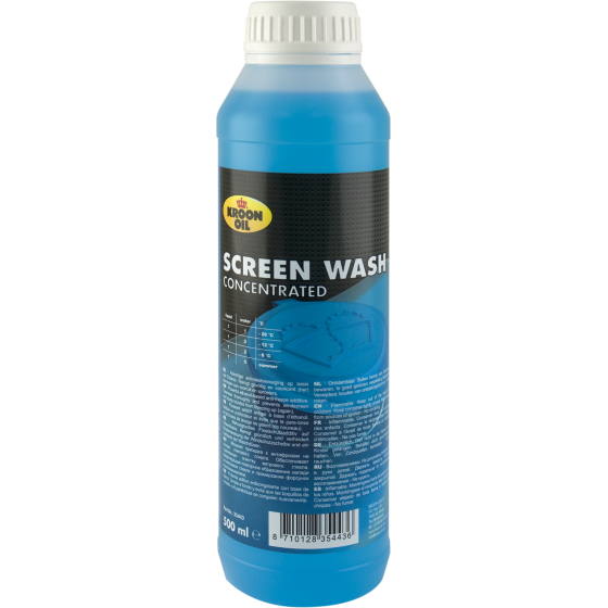 500 ml bottle Kroon-Oil Screen Wash Concentrated