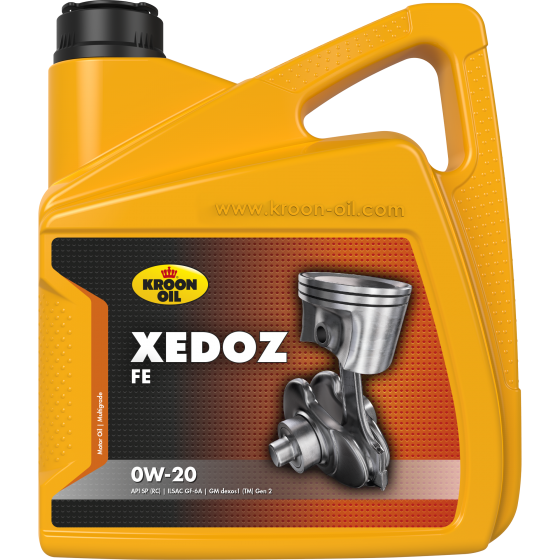 4 L can Kroon-Oil Xedoz FE 0W-20
