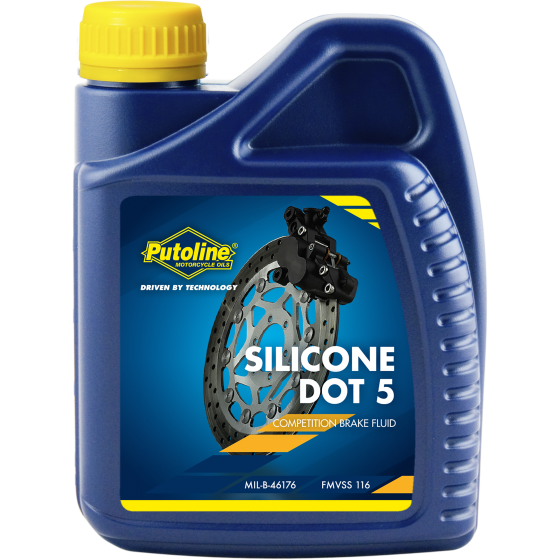 500 ml bottle Putoline DOT 5 Silicone Brake Fluid