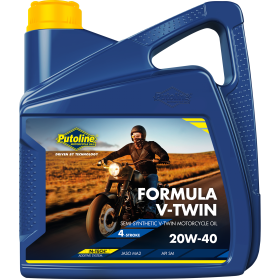 4 L can Putoline Formula V-Twin 20W-40
